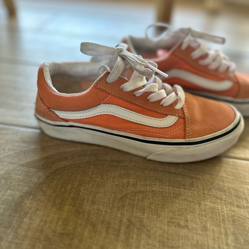 Vans Kids Orange Sneakers